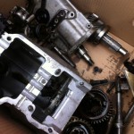 Assorted gearbox parts for Rover P4