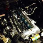 Jaguar Mk1 engine bay