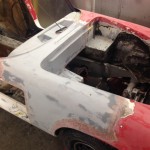 Lotus Elan Sprint fire damage restoration 2