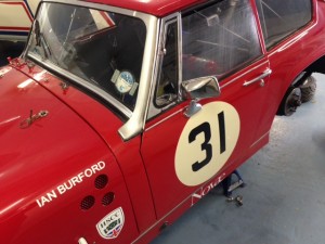 Ian Burford Lenham historic race car preparation