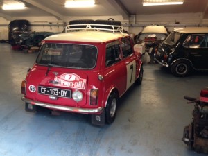 1968 Mk2 Mini Cooper S Works Rally replica Monte Carlo 2