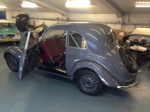 1938 BMW 320 Saloon rear roll cage