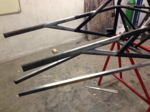 Jim Lee Racing Mantis FF1600 tubular chassis repair