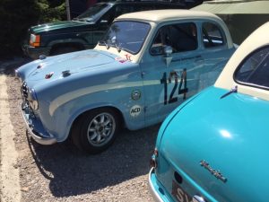 Academy Austin A35 rolling road tuning Goodwood Revival