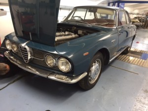Alfa Romeo 2600 Sprint rolling road tune
