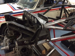 Jim Lee Racing Formula Ford chassis repair FF1600