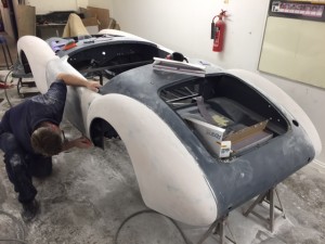 MGA restoration paint prep