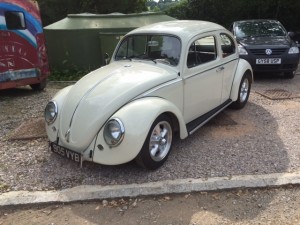 VW Beetle rear window 2