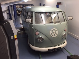 VW split screen camper rolling road tune