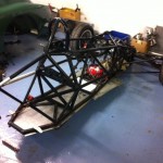 Formula Ford single seater tubular chassis repair