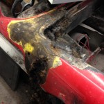 Lotus Elan Sprint fire damage