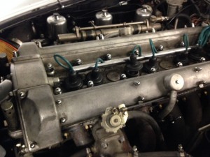 Aston Martin DB6 engine bay