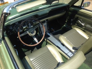 67 mustang 289 convertible 4 speed interior
