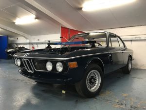 BMW E9 fast road. ITB fuel injection B35 engine