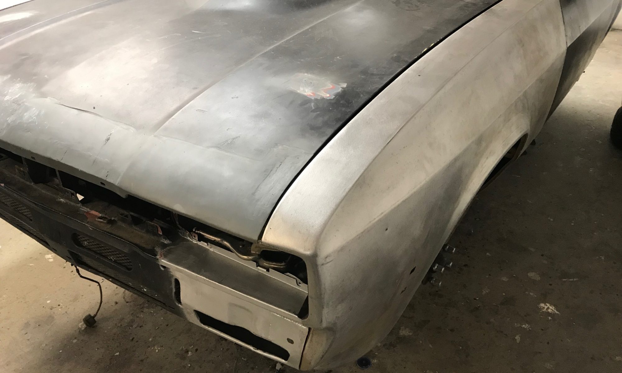 Ford Capri metal restoration