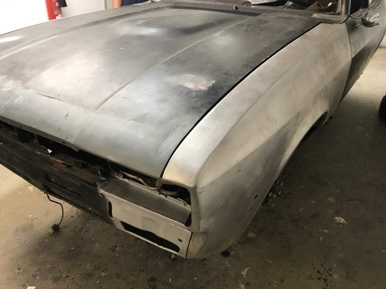 Ford Capri metal restoration