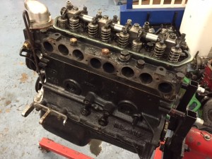 Ginetta G4 race preparation Ford pre crossflow engine