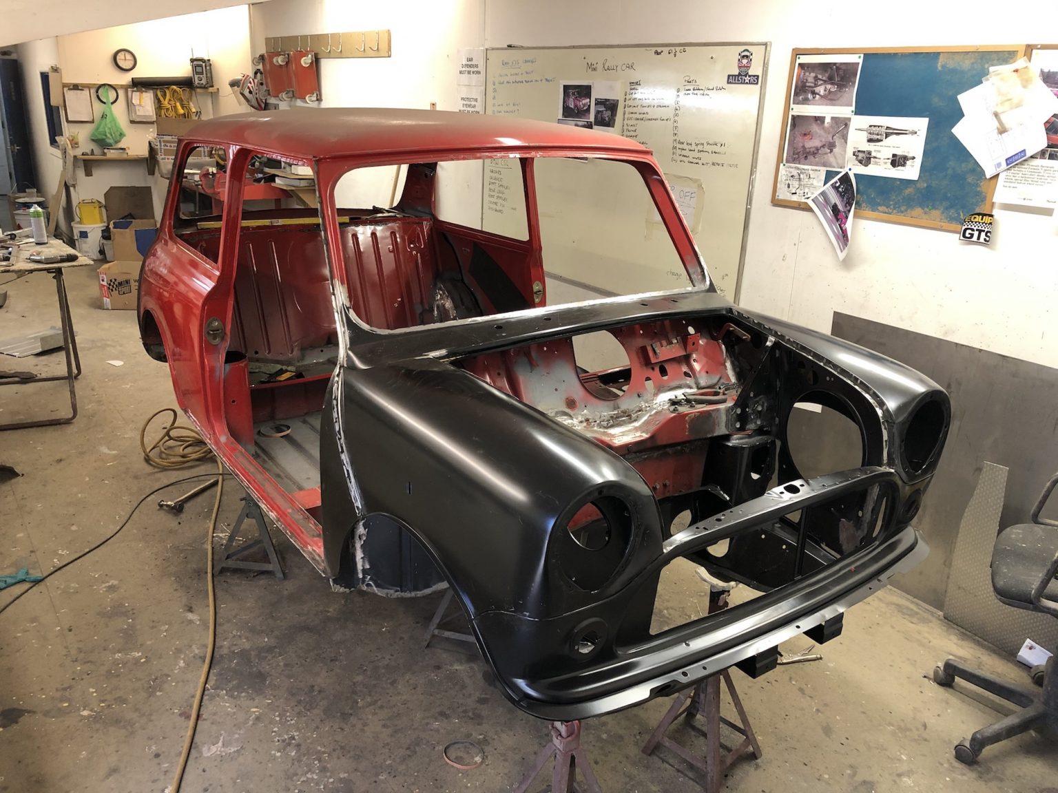 1994 Group A Classic Mini Cooper Rally car build – CCK Historic