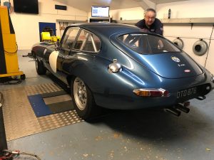 E-type rolling road tuning