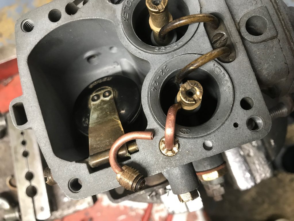 Prewar carburettor rebuild