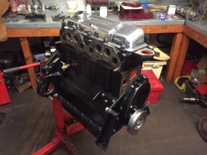 TR4A road engine rebuild