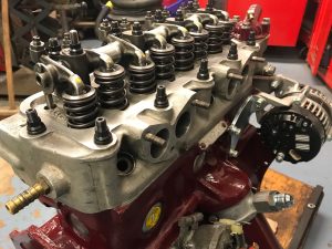 TVR Grantura MGA race engine rebuild