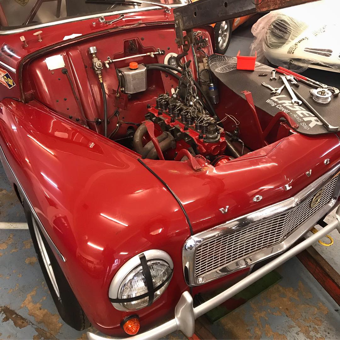 Volvo Racing Engine Our Volvo PV544 receives rebuilt race engine – CCK Historic