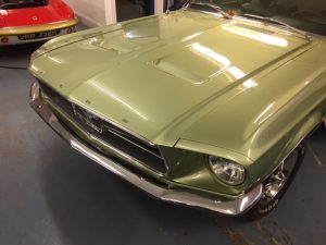 lime-gold-68-mustang-convertible-front